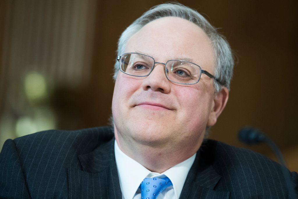 Acting Interior Secretary David Bernhardt’s daily schedules have some interesting entries. Photo: Tom Williams / CQ Roll Call