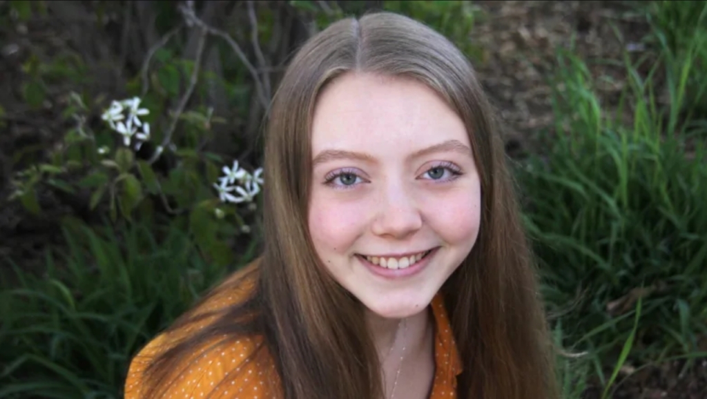 Elizabeth Rose, 15, of Kitchener, Waterloo, Ontario wants Canada to declare a national climate emergency and she's written to her MP about it. She says she's worried about her future if the government doesn't act now. Photo: Kate Bueckert / CBC