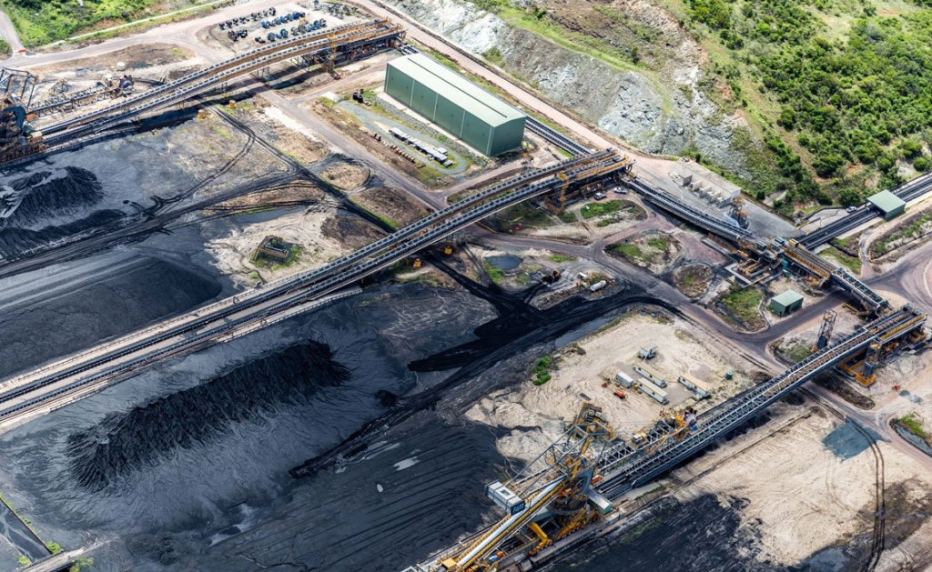 Aerial view of the Abbot Point coal mine in Australia. Photo: Gary Farr / Australian Conservation Foundation