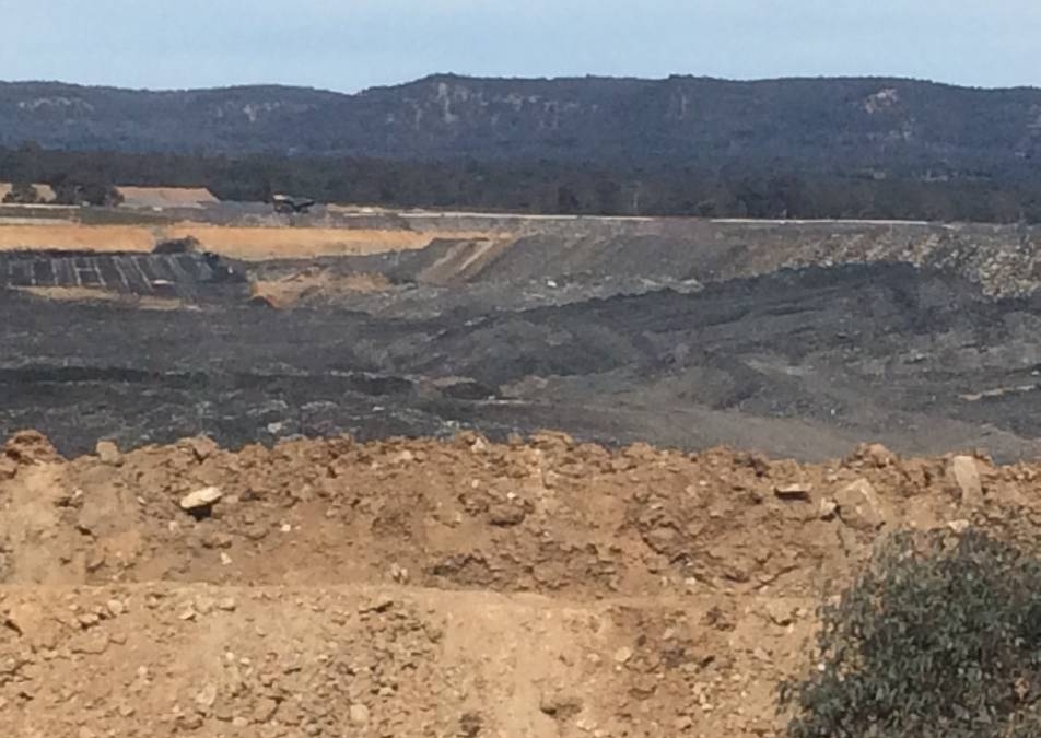 The Wilpinjong coal mine, located between Denman and Mudgee, Australia. Photo: Newcastle Herald