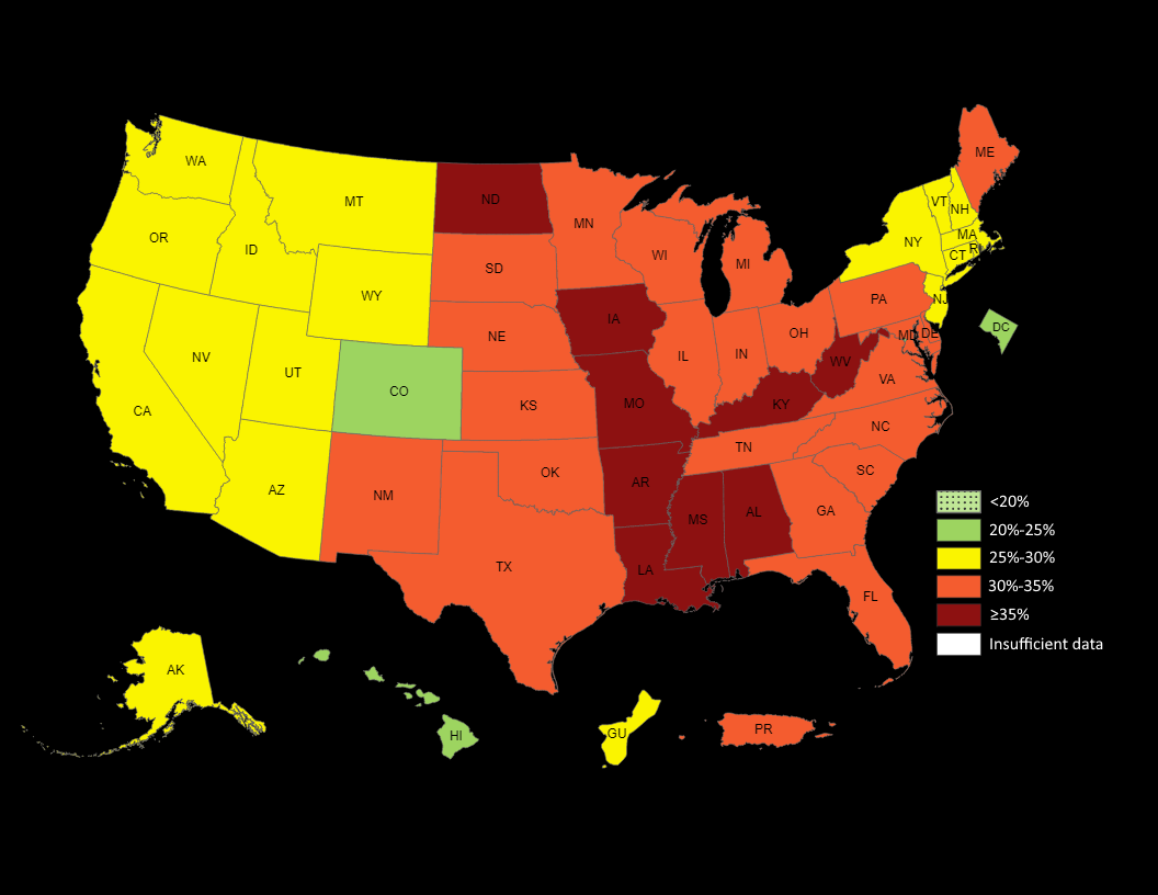 Close to half of U.S. population projected to have obesity by 2030 ...