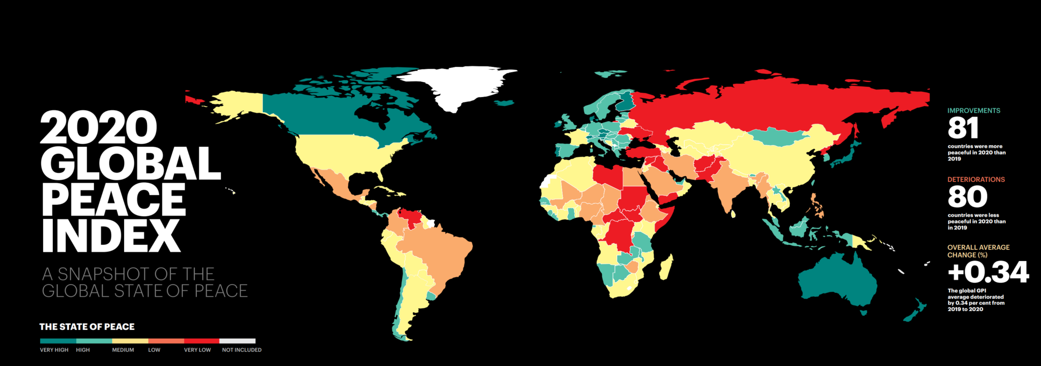 Map-showing-Global-Peace-Index-2020-IEP – Desdemona Despair