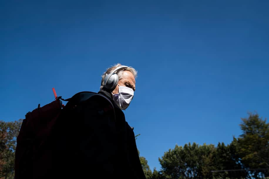 White House trade adviser Peter Navarro in Washington, D.C. on 7 October 2020. Photo: Jabin Botsford / The Washington Post