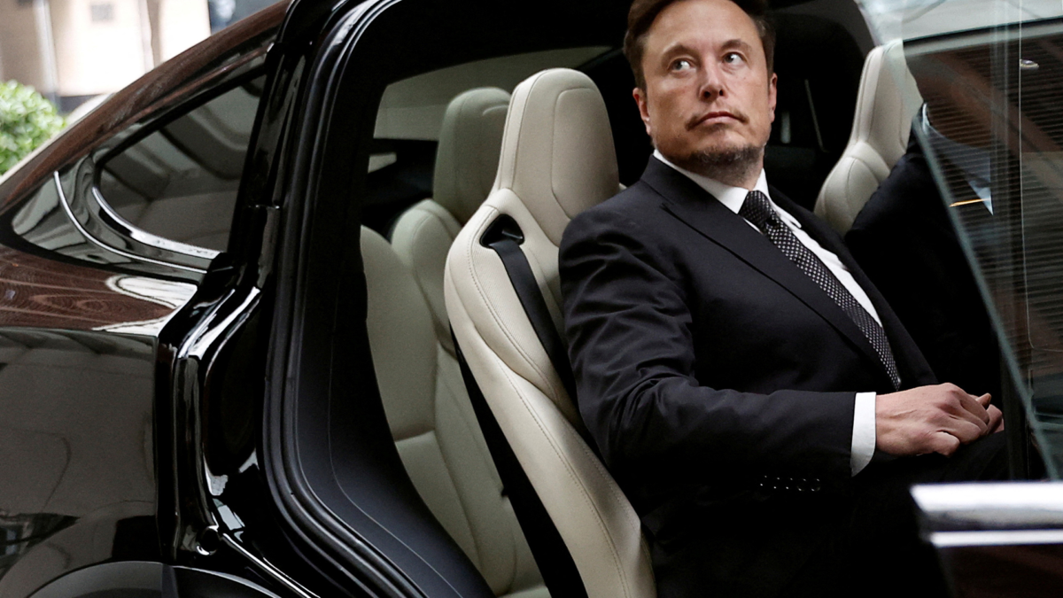 Tesla Chief Executive Officer Elon Musk, shown here in Beijing in 2023, gave the directive about a decade ago to write software for vehicles that gave drivers “rosy” estimates of driving range, a source familiar with the matter told Reuters. Tesla employees were instructed to thwart any customers complaining about poor driving range from bringing their vehicles in for service. In summer 2022, the company quietly created a “Diversion Team” in Las Vegas to cancel as many range-related appointments as possible. Photo: Tingshu Wang / REUTERS