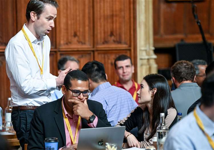 Attendees at the Cambridge Disinformation Summit at King’s College, which took place on 27 July 2023 and 28 July 2023. Photo: Keith Heppell / Cambridge Independent