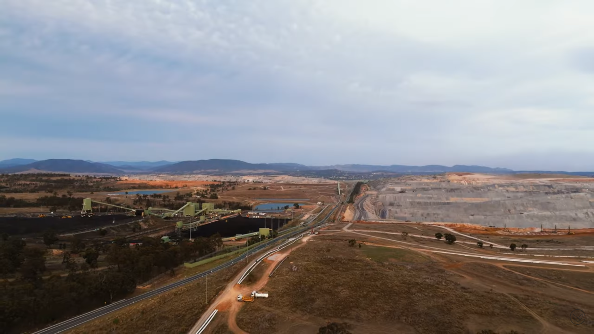 Aerial view of the Mount Pleasant Coal Mine in New South Wales, Australia. Photo: Environmental Defenders Office