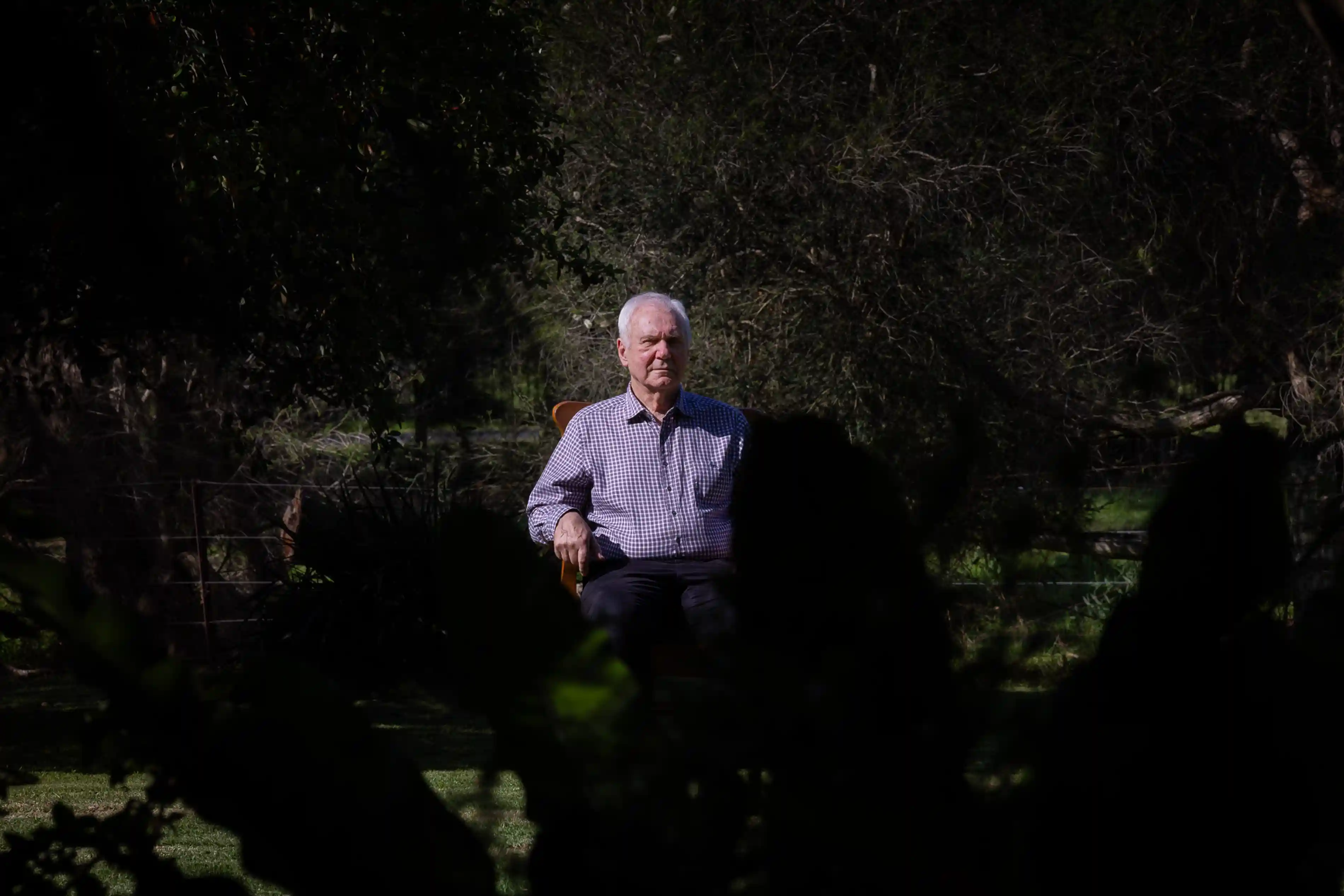 Climate scientist Dr. Graeme Pearman at his home in Bangholme, Victoria. On warning the world about abrupt climate change, he laments, “I often wonder: where did I go wrong? Why didn’t people respond? Is that my responsibility?” Photo: Nadir Kinani / The Guardian