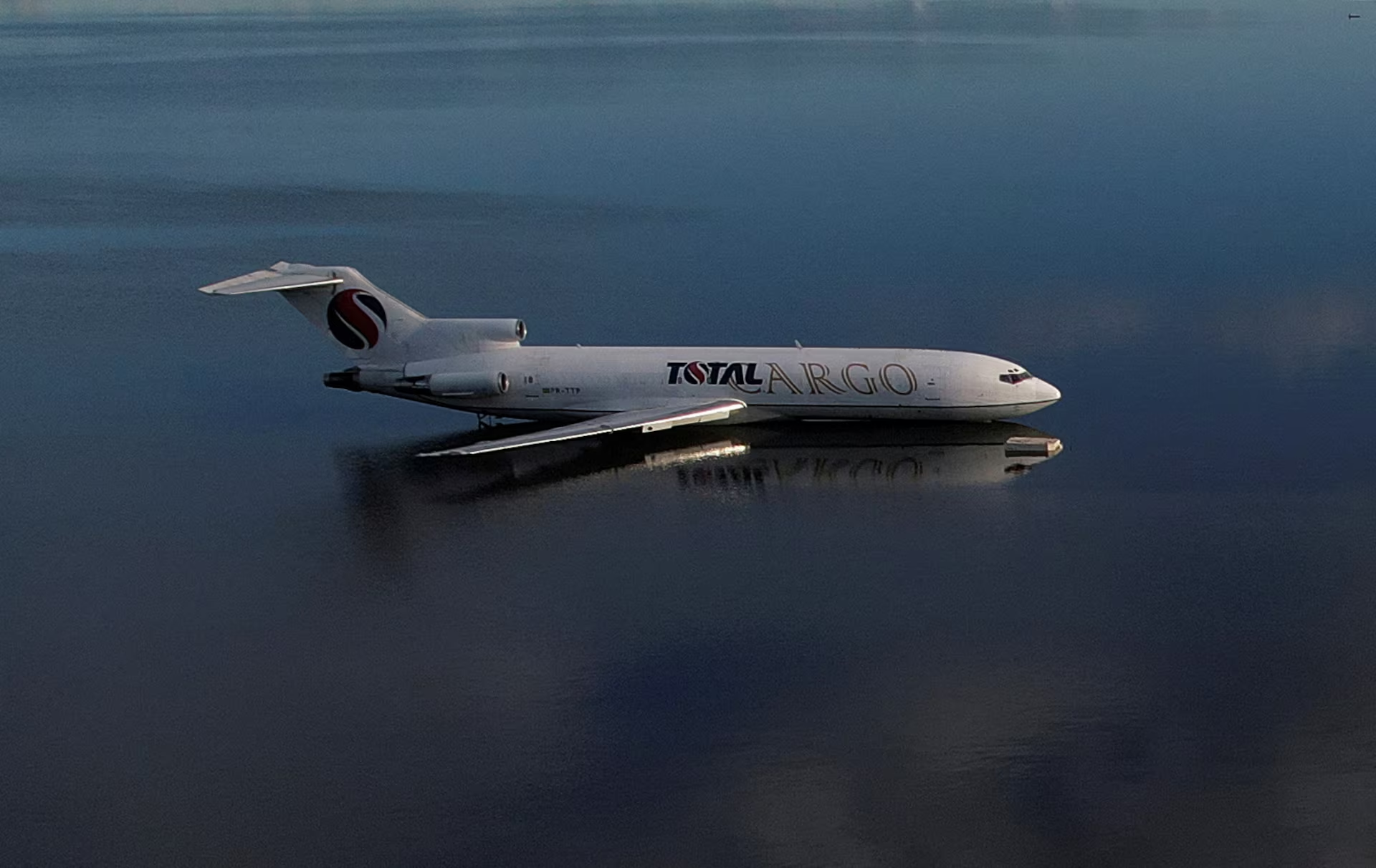 A drone view shows an airplane stranded on a flooded runway at the airport in Porto Alegre, Rio Grande do Sul, Brazil, 17 May 2024. Photo: Adriano Machado / REUTERS