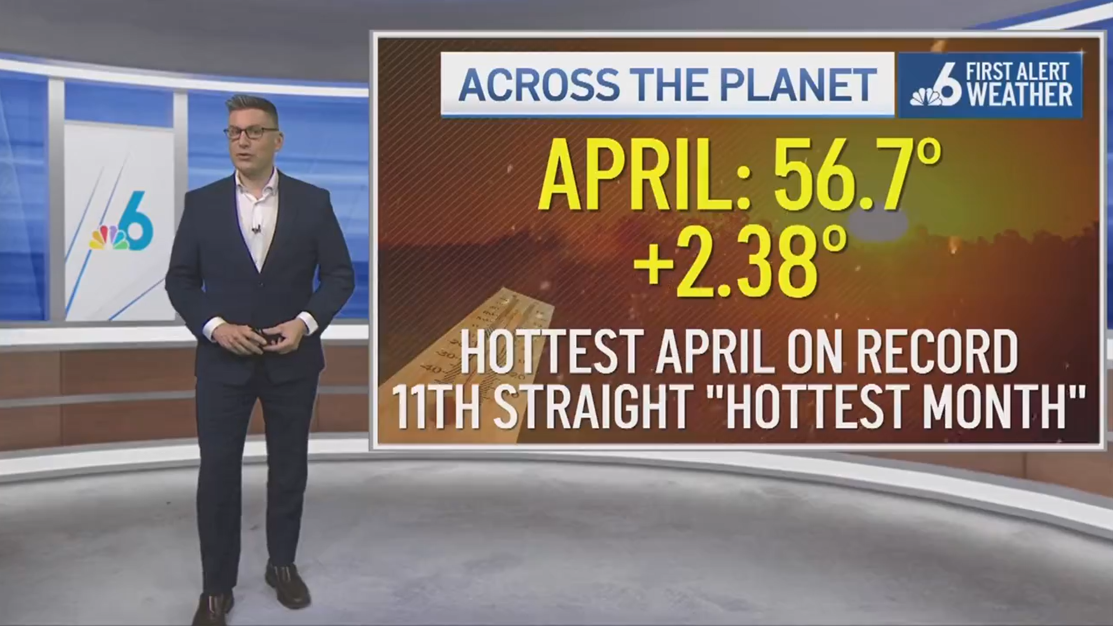 Meteorologist Steve MacLaughlin of Florida’s NBC 6 posted on Twitter / X on 18 May 2024: “Don’t Say Climate Change!” As Florida is on fire, under water and unaffordable, our state government is rolling back climate change legislation and language. Graphic: Steve MacLaughlin